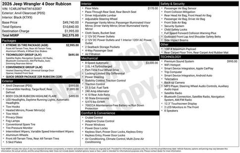 jeep wrangler 4-door 2026 1C4RJXFN4TW163087 image jeep wrangler 4-door 2026 1C4RJXFN4TW163087 image